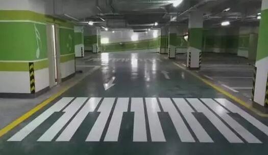 华坪仓库划线